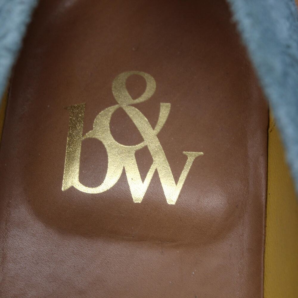 Blackstock & Weber Shoes Mens 11 Ellis Penny Loafers Blue Suede Goodyear Welted - Picture 10 of 11